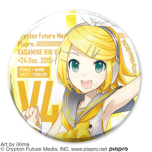 『鏡音リン』・レン V4X V4X 65mm缶バッジ